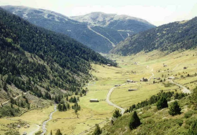 Valley in Andorra 