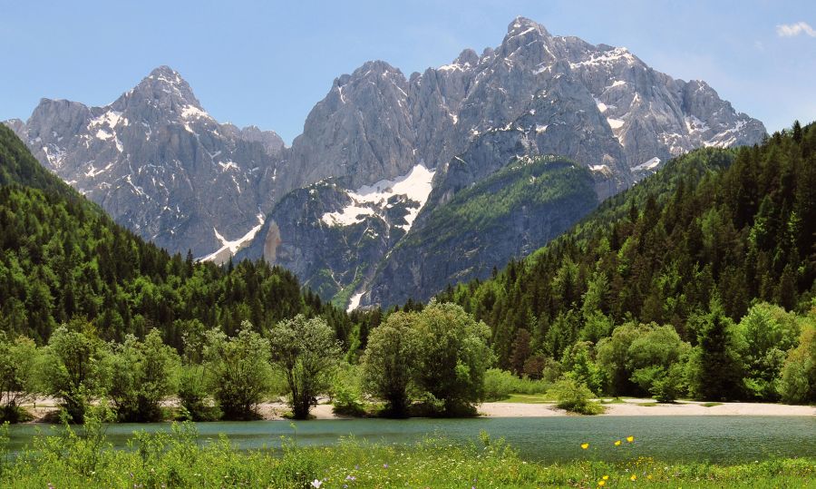 Razor in the Julian Alps of Slovenia