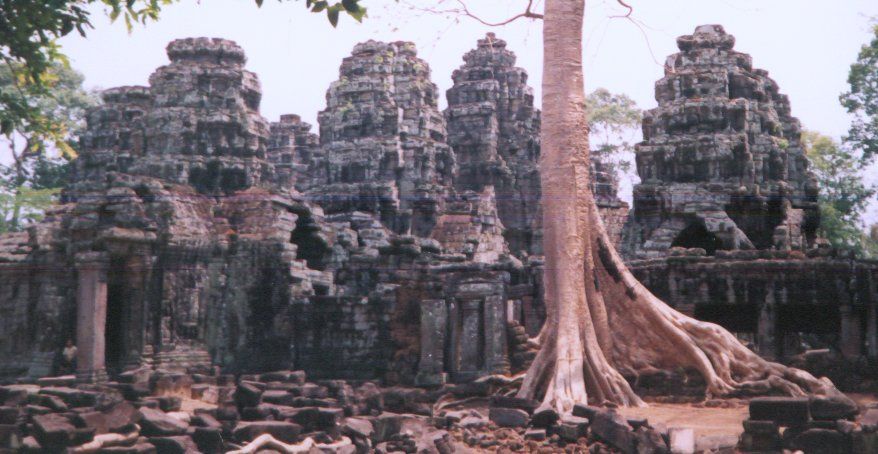 Banteay Kdei Temple at Siem Reap in northern Cambodia