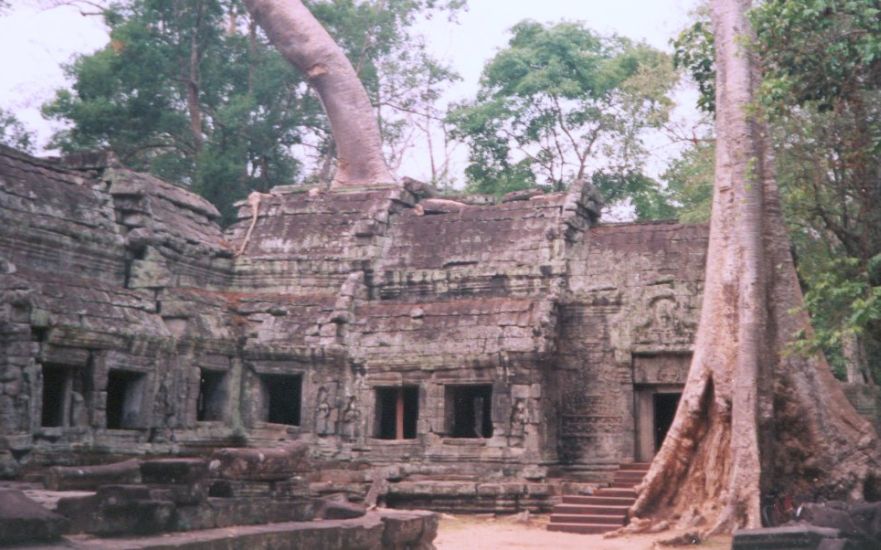 Ta Prohm Temple at Siem Reap in northern Cambodia