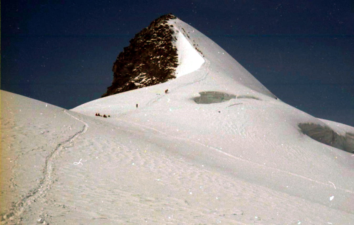 Zuckerhutl in the Stubai Alps of the Austrian Tyrol