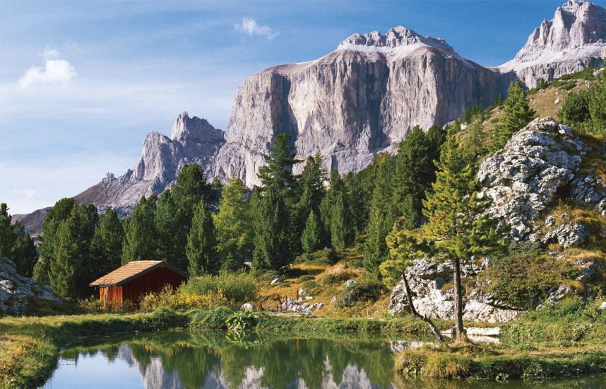 Sella Group in the Italian Dolomites