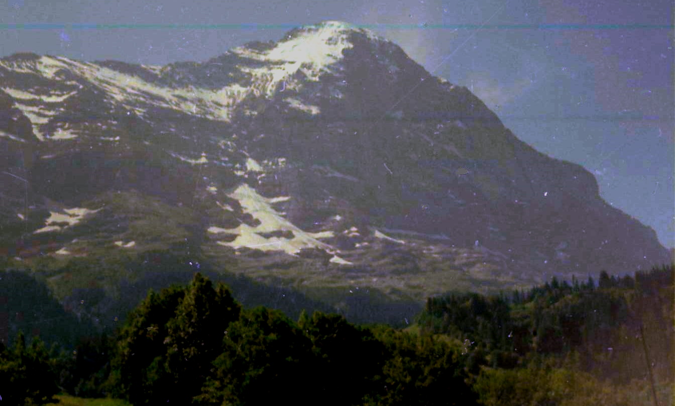 Eiger North Face from Grindelwald