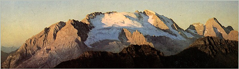 Marmolada in the Italian Dolomites