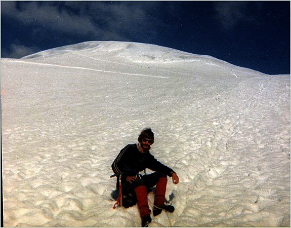 Upper snow slopes of the Gross Venediger