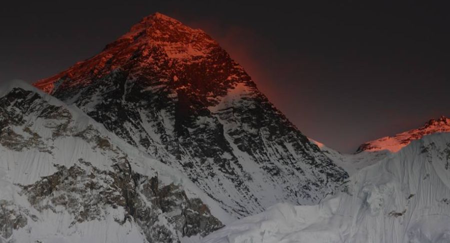 Everest sunset