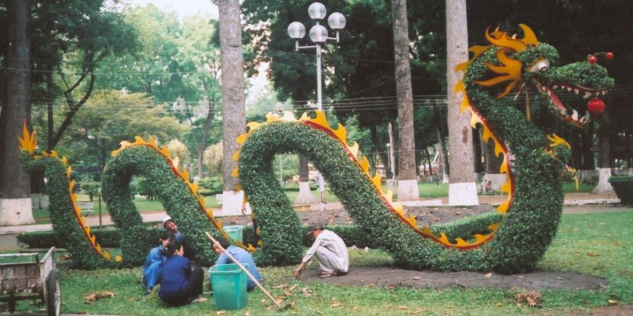 Cong Vien Van Hoa Park in Saigon ( Ho Chi Minh City )