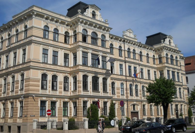 Art Nouveau Building in Riga