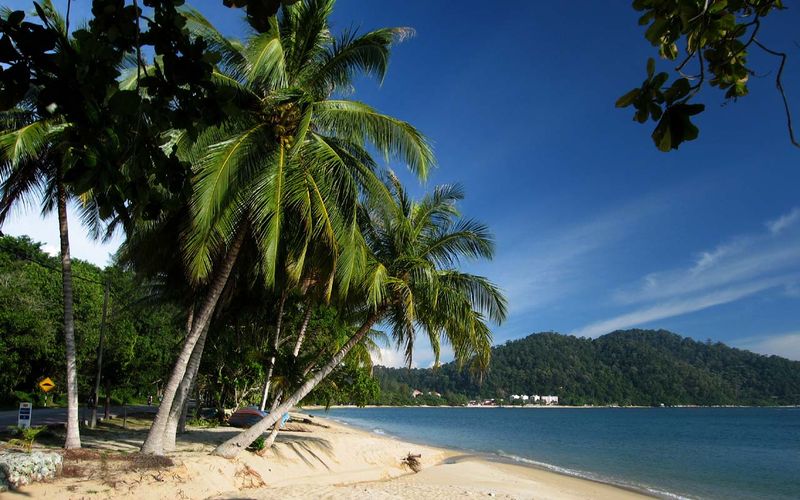 Beach at Pasir Bogak on Pulau Pangkor