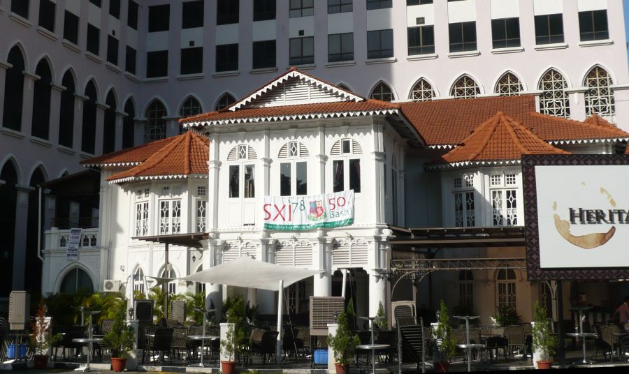 Heritage Building in Georgetown on Pulau Penang