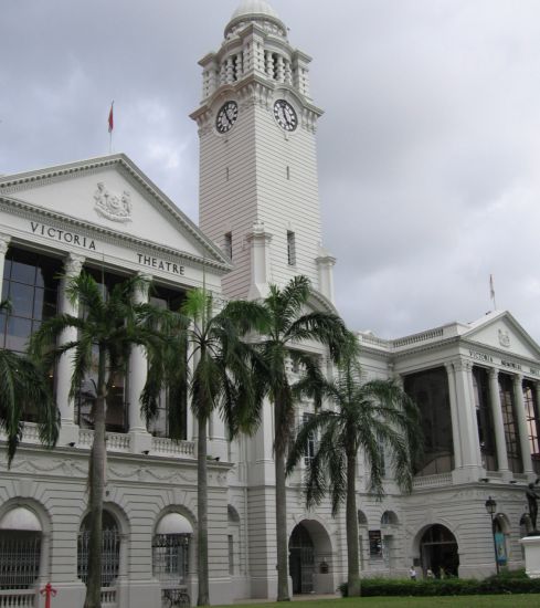 Victoria Theatre and Concert Hall in Singapore