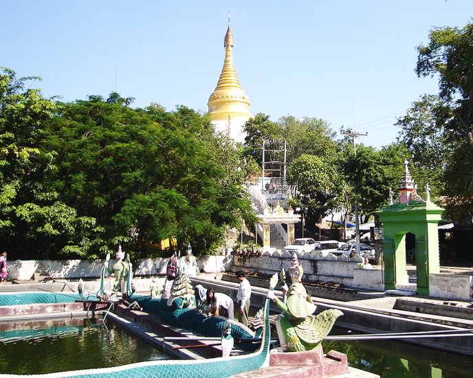 Temple on Sagaing Hill