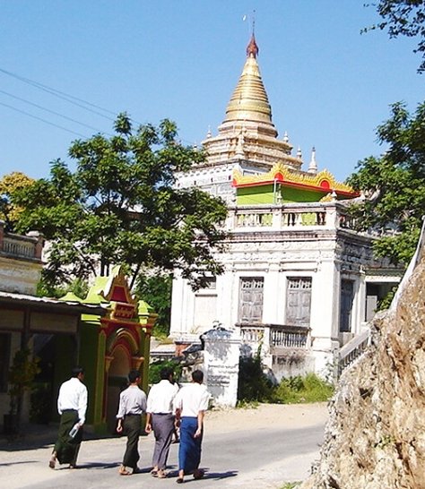 Temple on Sagaing Hill