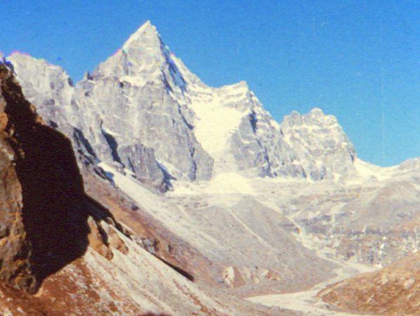 Kyajo Ri from Maccherma in Gokyo Valley