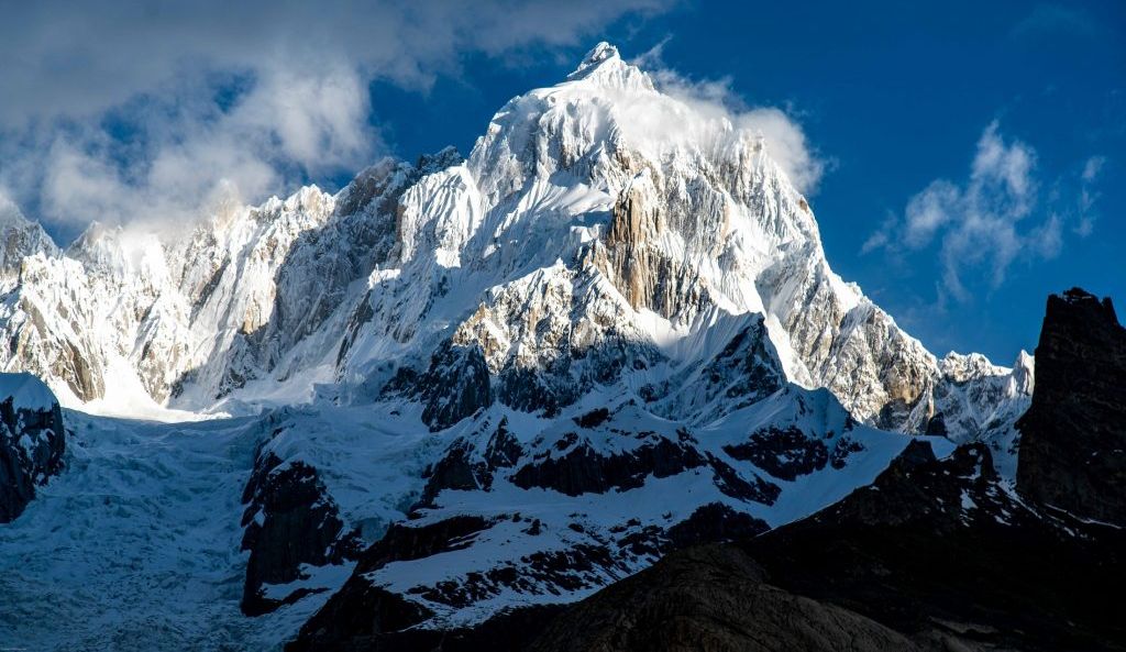 The Seven Thousanders - Link Sar ( 7041m ) in the Karakoram Mountains of Pakistan