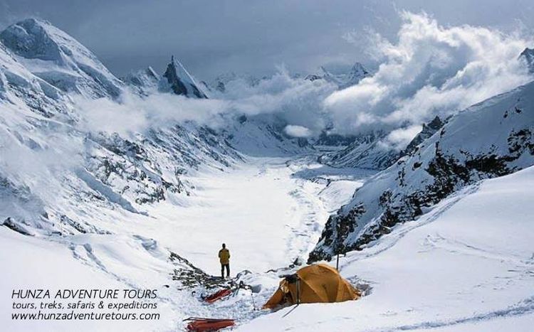 Gondogoro Pass in The Karakoram of Pakistan