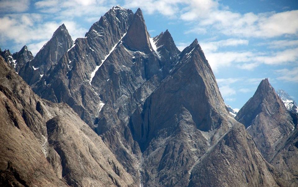 Trango Towers in the Baltora Region of the Pakistan Karakorum