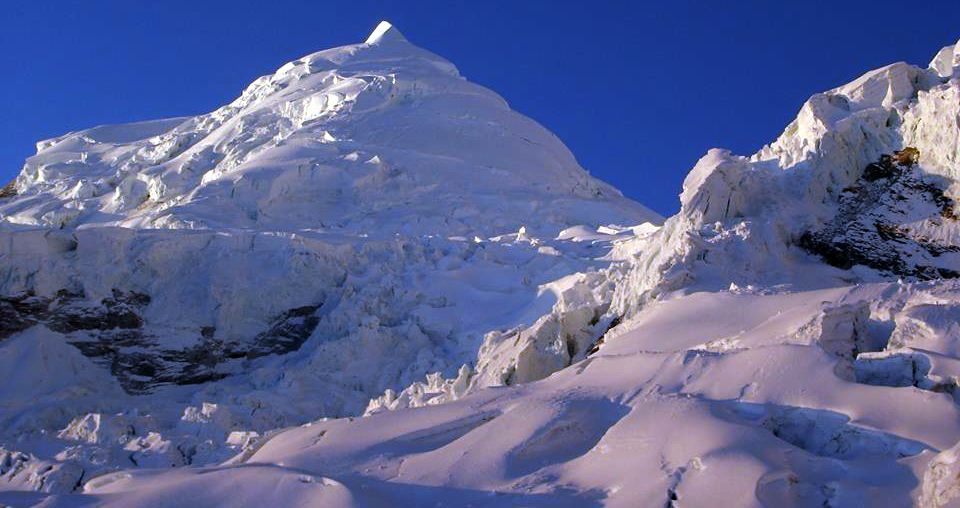 Huascaran in the Cordillera Blanca of the Andes of Peru