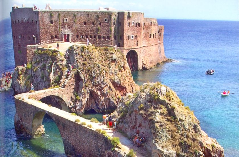 Fort of Sao Joao Baptista ( 1676 ) on Berlanga Island in Portugal