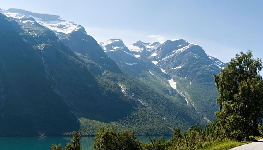 On the Arctic Highway North through Norway