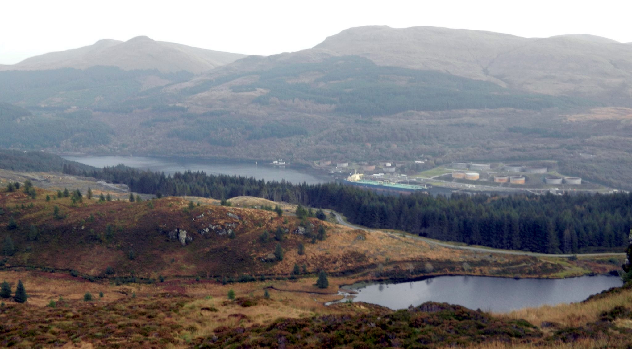 Loch Long on descent from Clach Bheinn