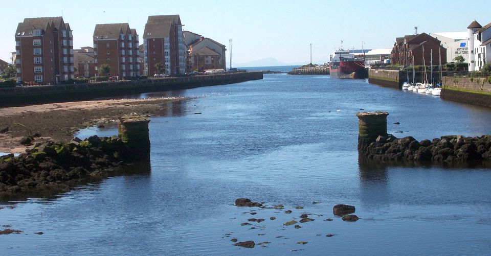 Harbourside in Ayr