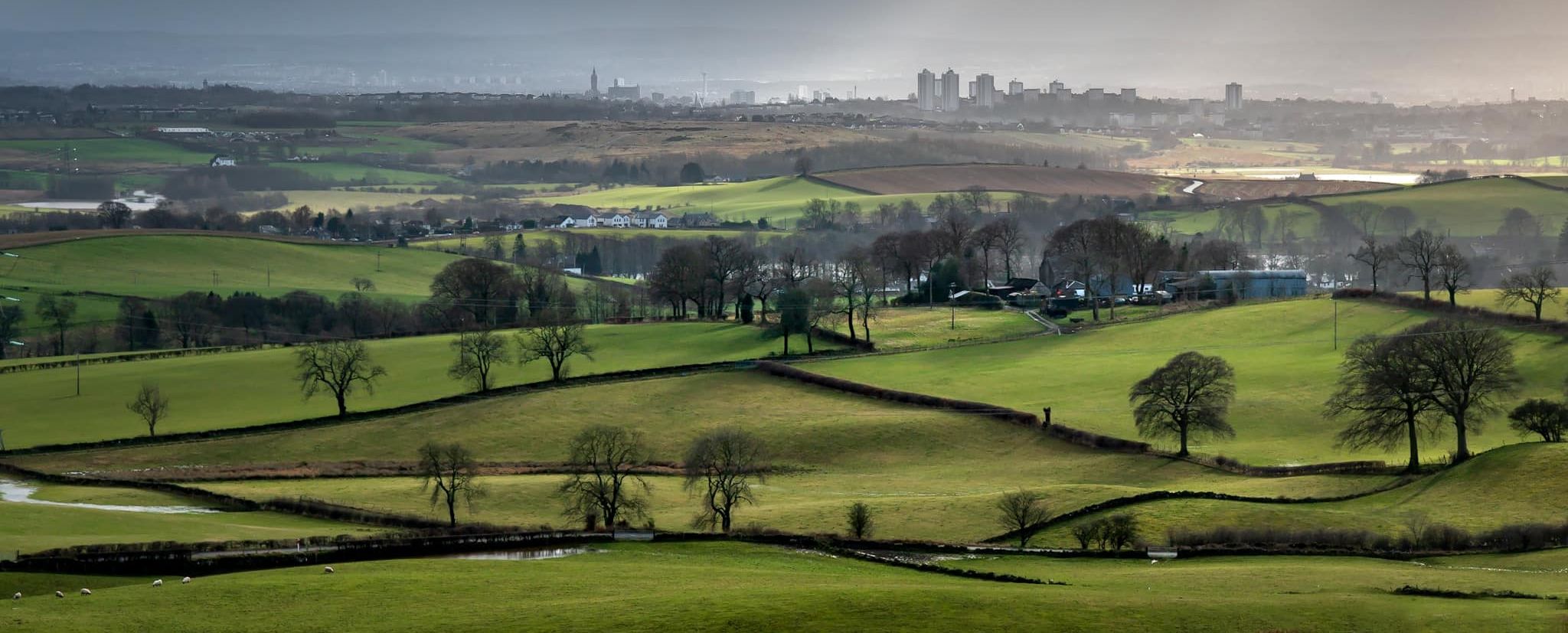 View to Glasgow