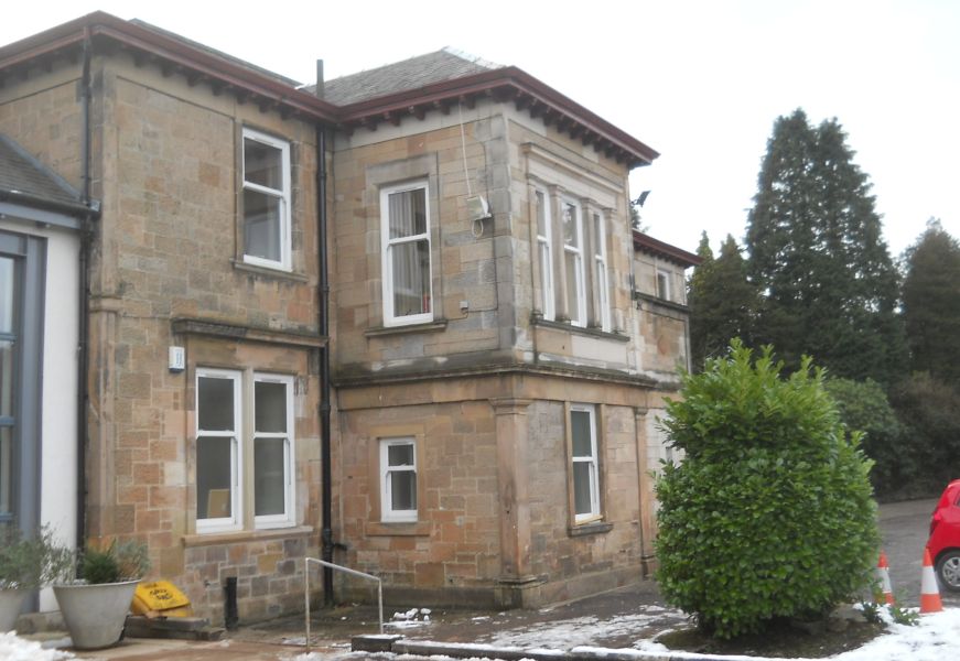 Maxholme villa at the Baptist Church in Bearsden