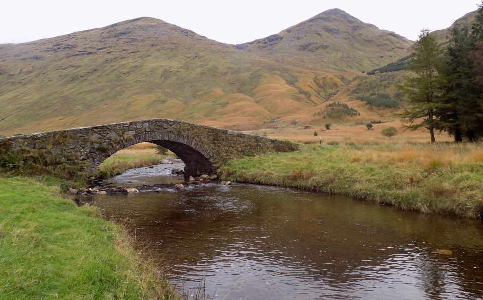 Beinn Chorranach and Beinn Ime from Butterbridge in Glen Kinglas