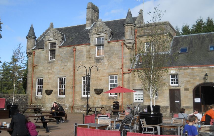 Cafeteria at Torrance House in Calderglen Country Park