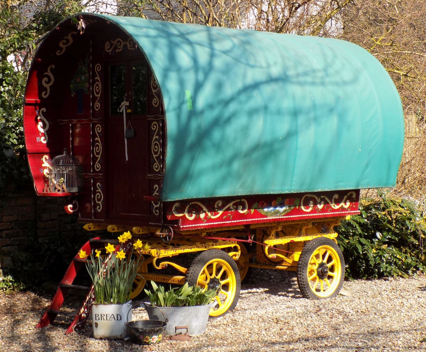 Caravan at Clachan of Campsie