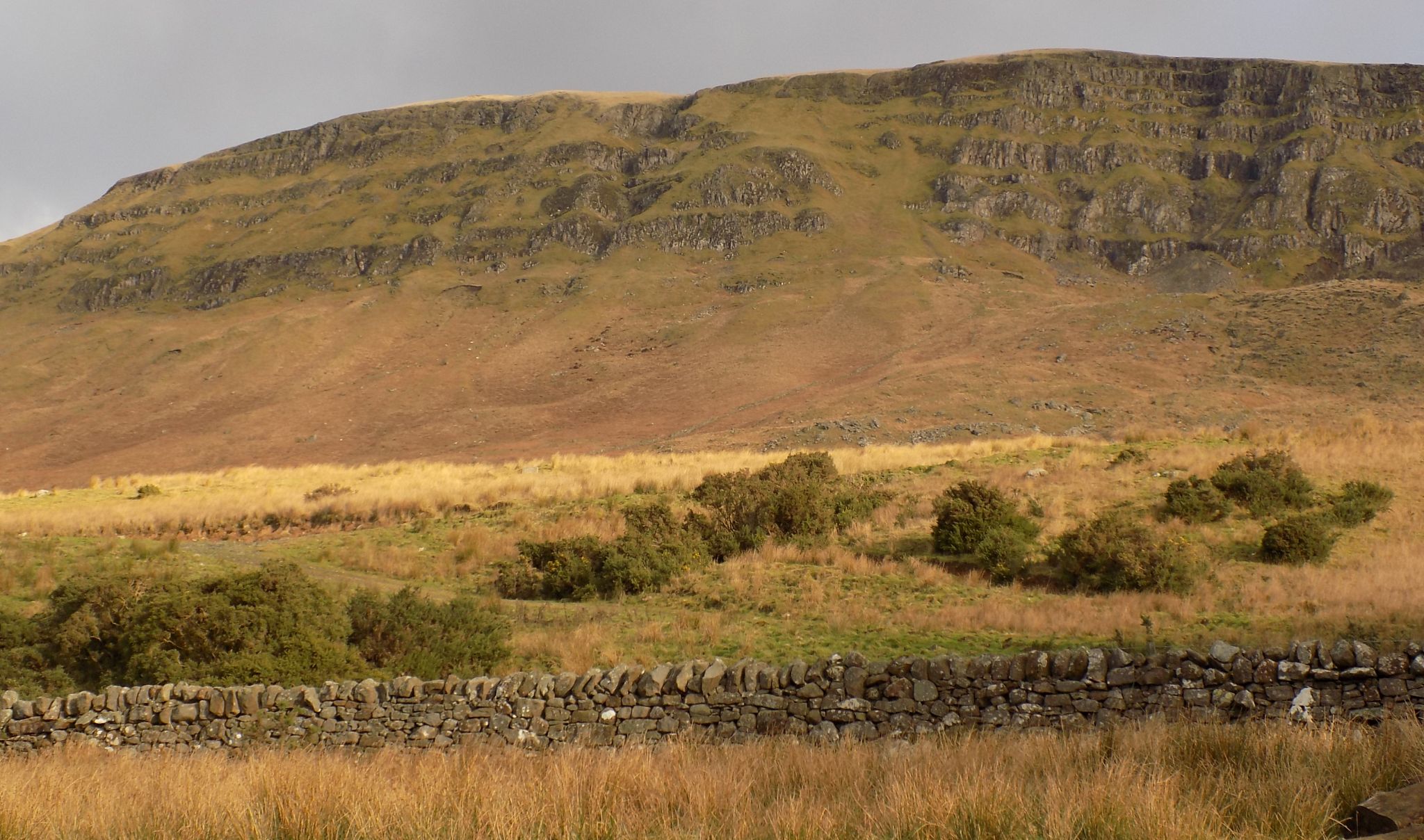 Black Craig in the escarpment of the Campsie Fells