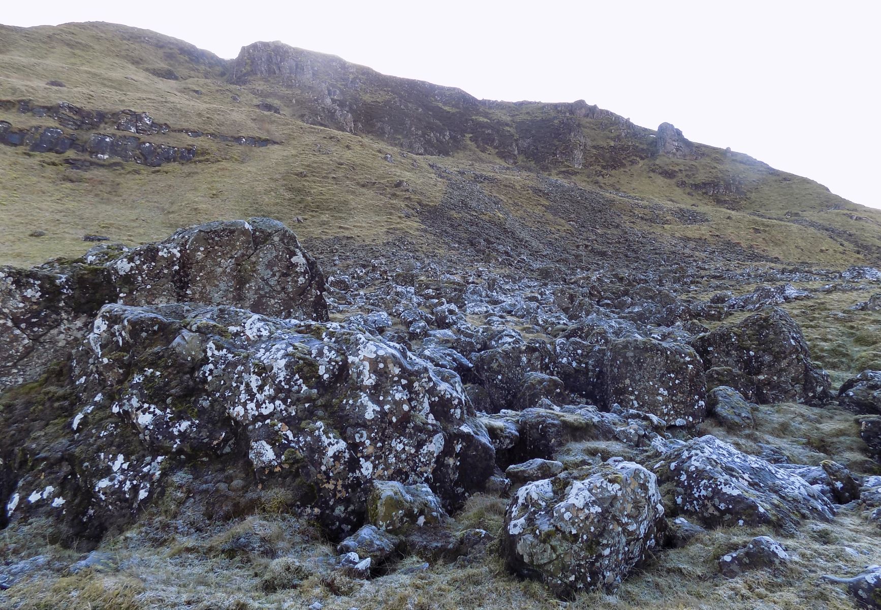 Boulder Field beneath Corrie of Balglass