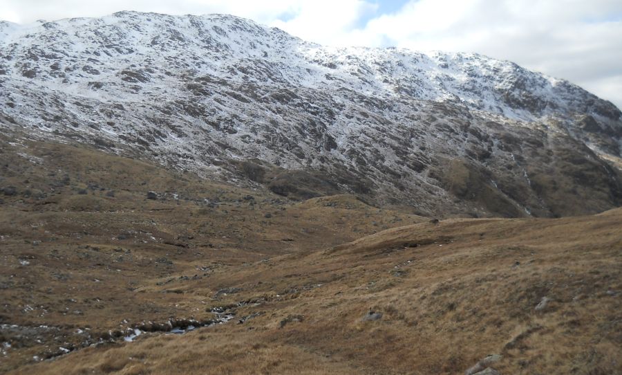 Meall Garbh on ascent of Creach Bheinn