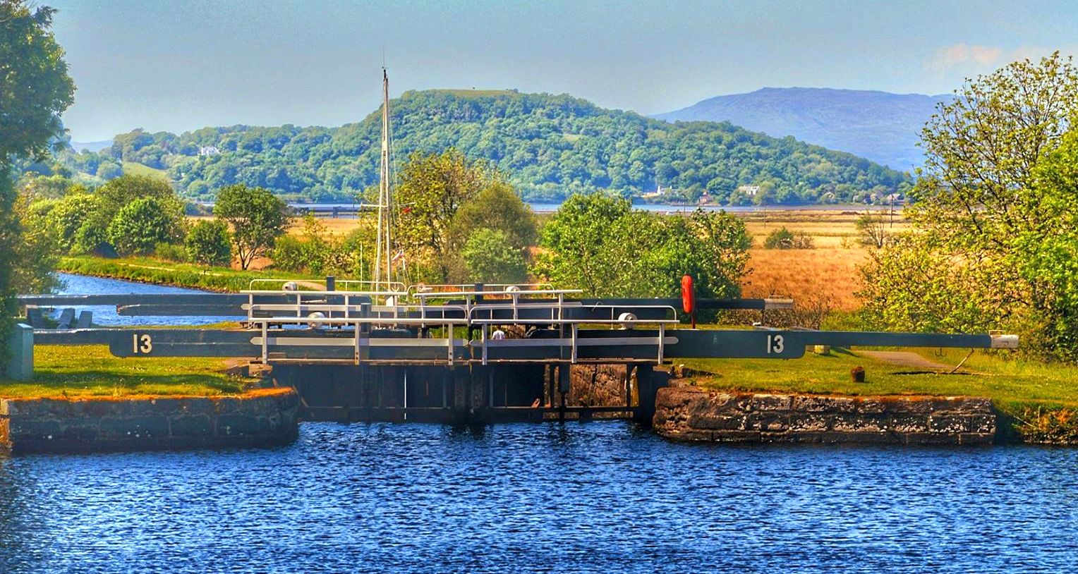 Crinan Canal at Dunardry