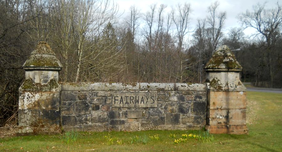 Wall at Dougalston Loch