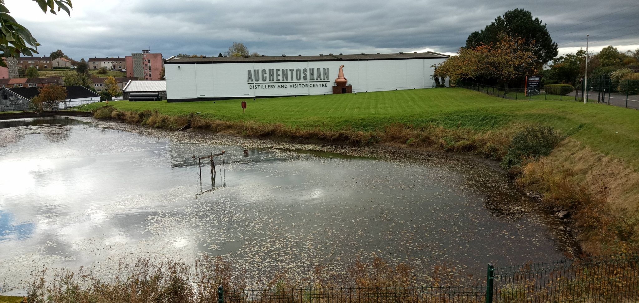 Auchentoshan Distillery from Dumbarton Boulevard