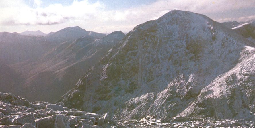 Stob na Doire ( 1011m ) one of the 4 tops of Buchaille Etive Mor