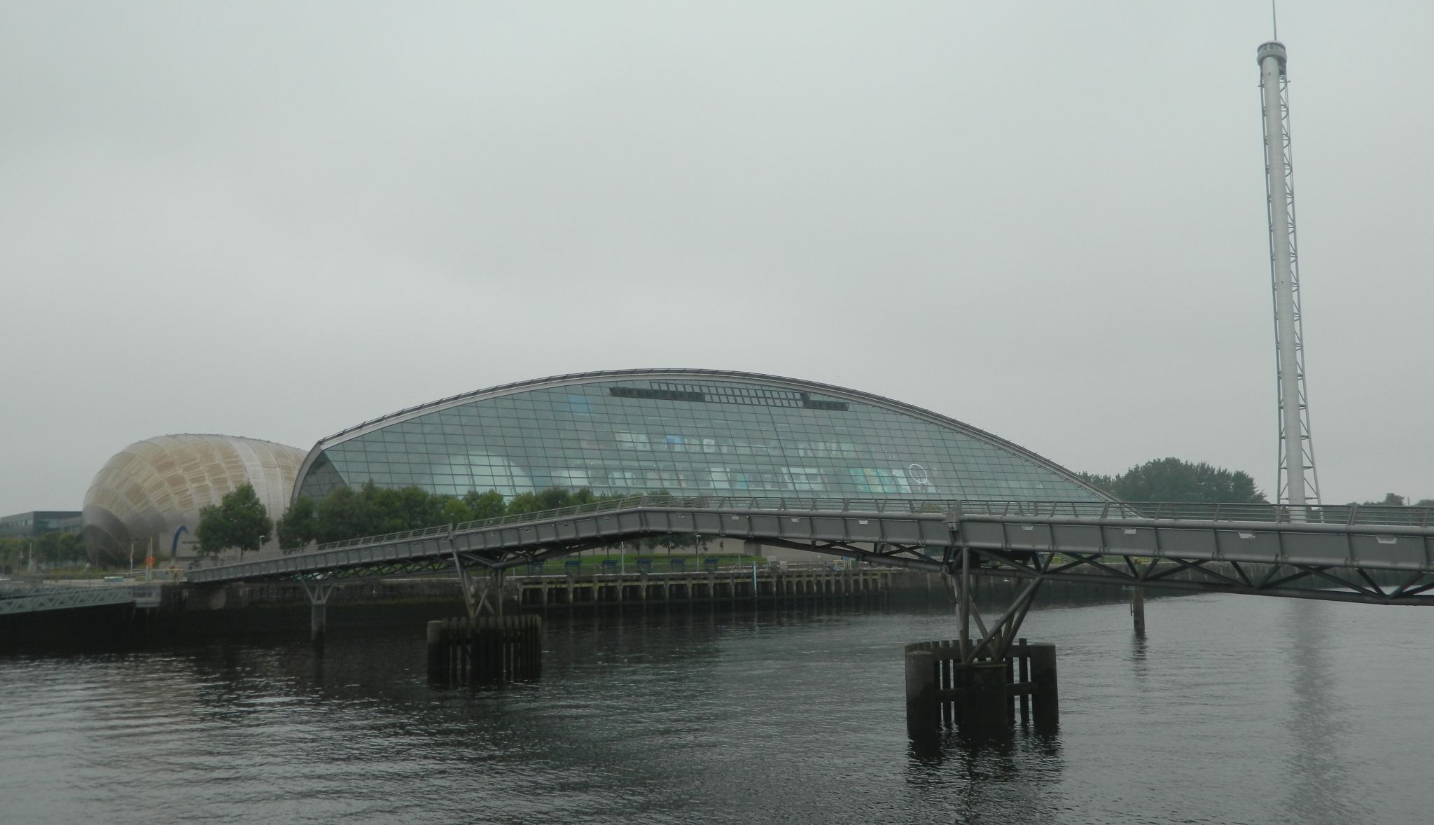 Science Building and Science Tower beyond Millennium Bridge