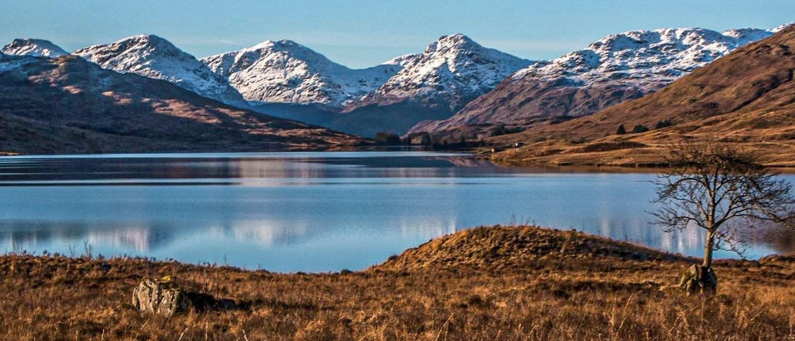 Arrochar Alps above Loch Arklet