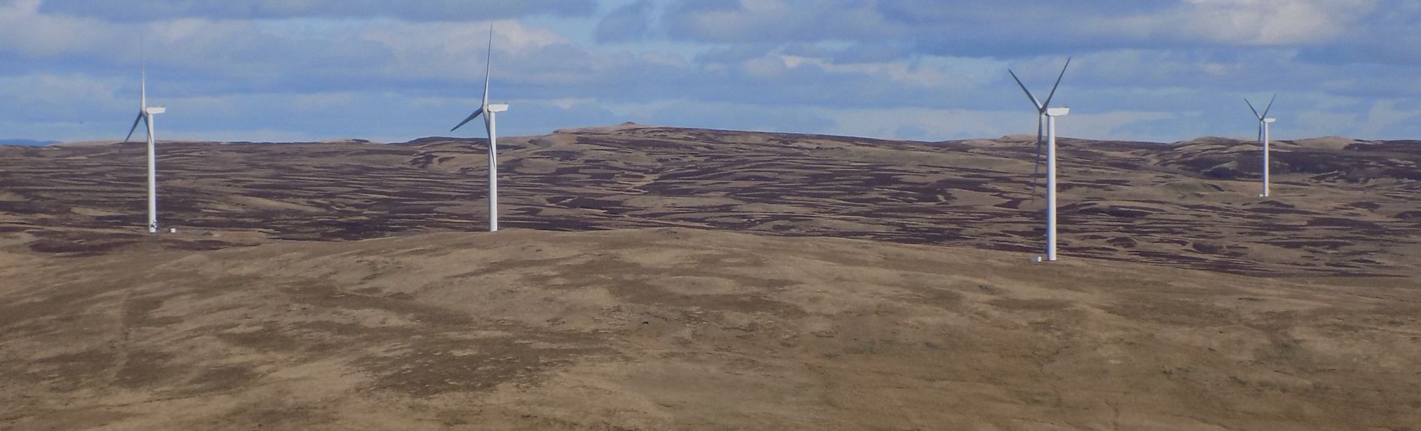 Earlsburn Wind Farm on Fintry Hills