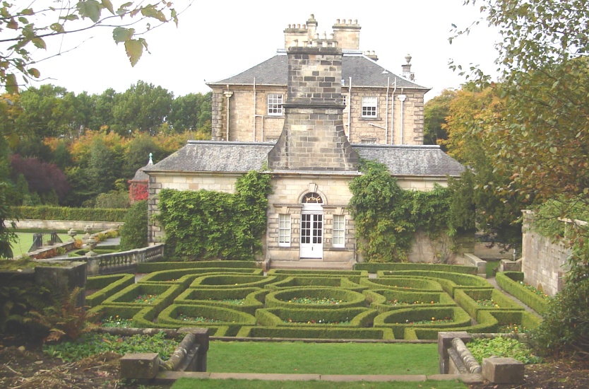 Formal Gardens at Pollock House