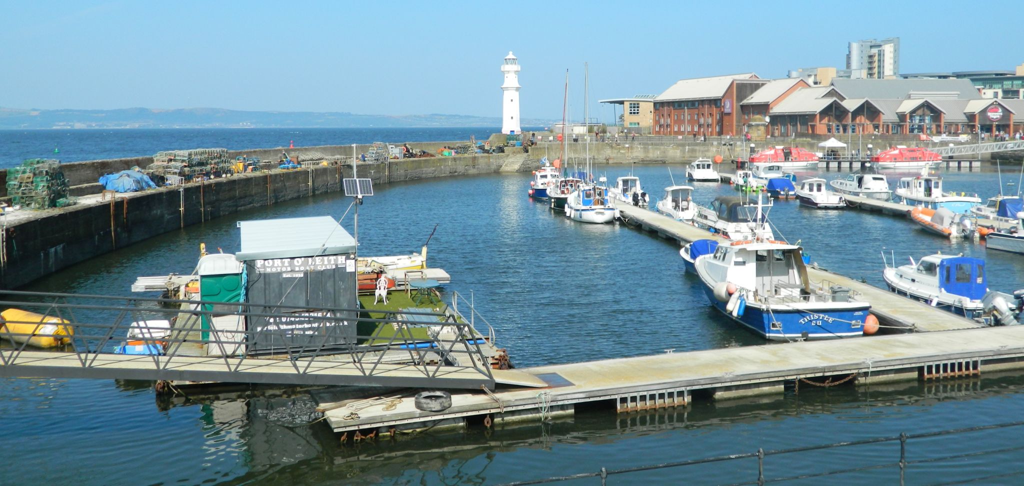 Port of Newhaven on Firth of Forth at Leith