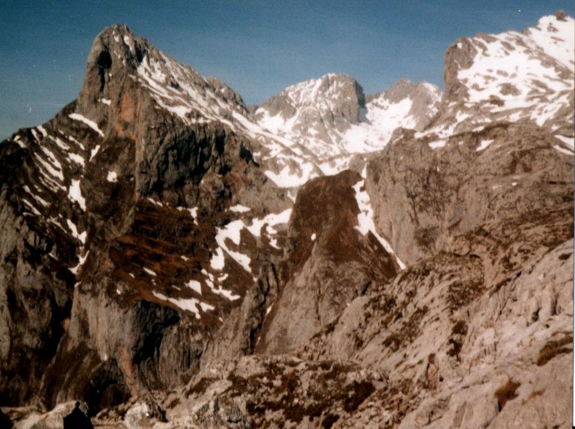 Pea de Remoa, Picos de Europa in the Cantabrian Mountains of North West Spain