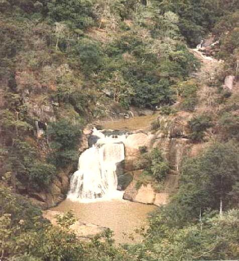 Waterfall in Sri Lanka