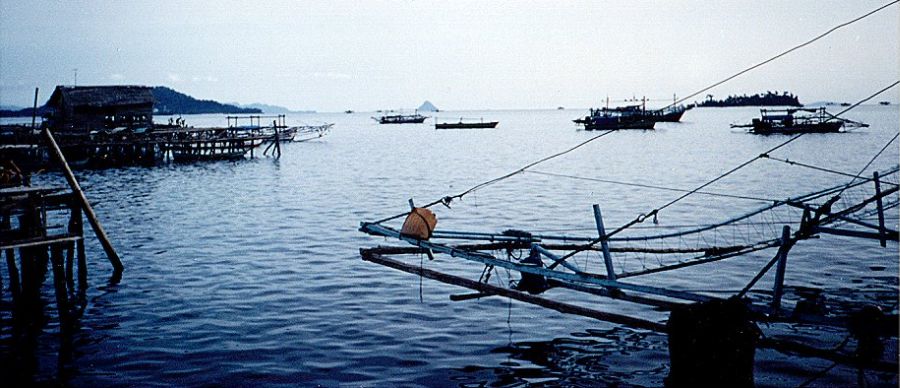 Seafront at Sibolga on West Coast of Sumatra