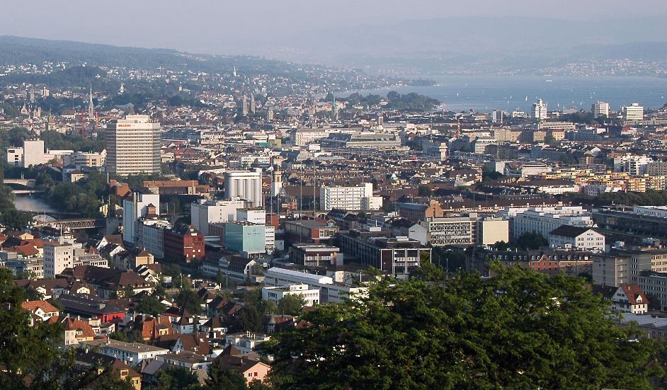 City of Zurich in Switzerland