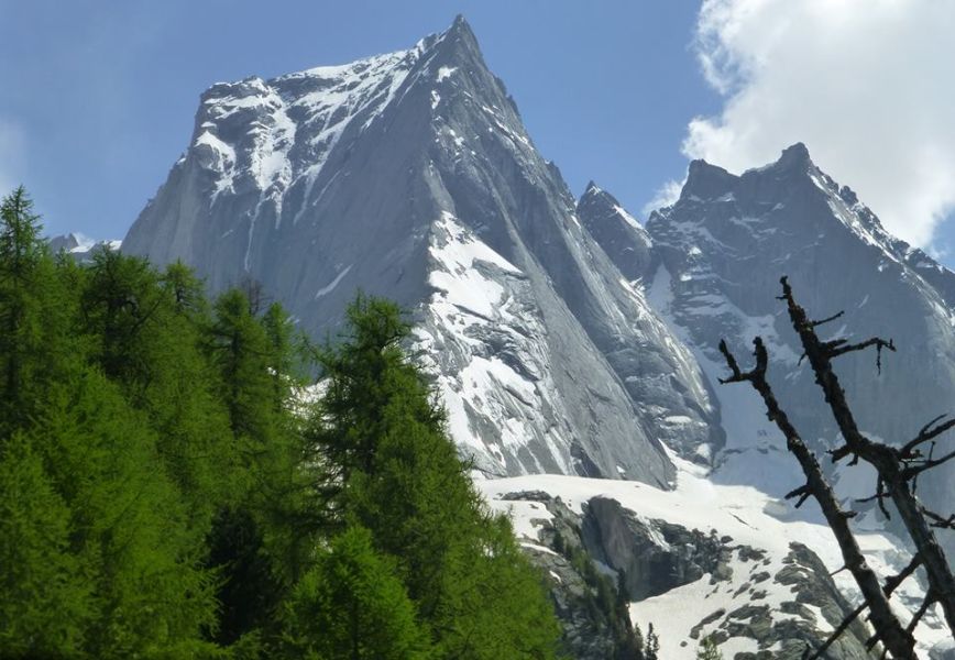 Piz Badile in SE Switzerland