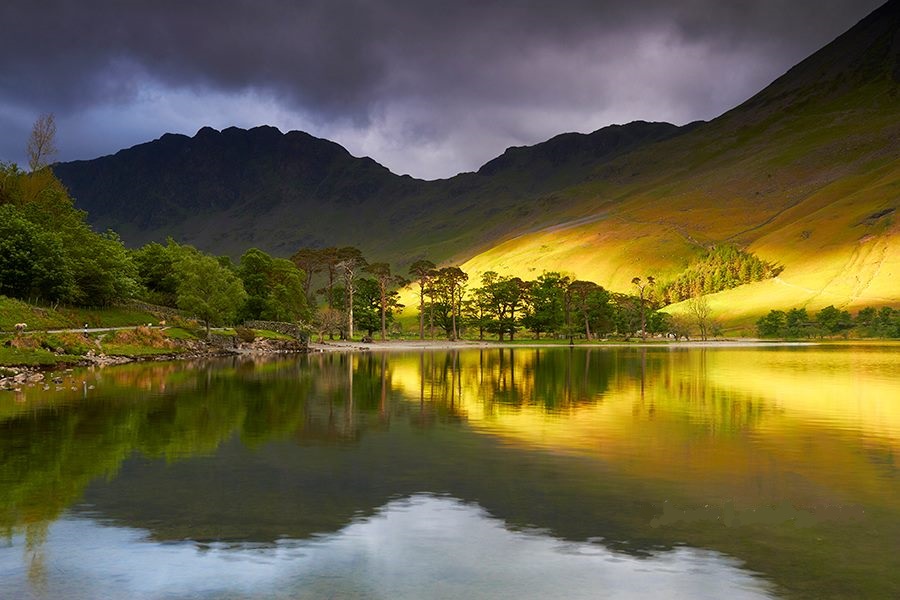 Buttermere in The Lake District of NW England