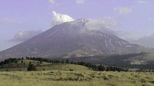 Popocatapetl - 5452 metres - second highest mountain in Mexico